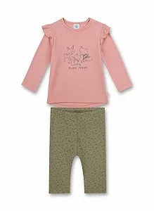 Купити Піжама Sanetta для дівчаток Рожевий - Фото 1 Піжама Sanetta для дівчаток Рожевий - Фото 1