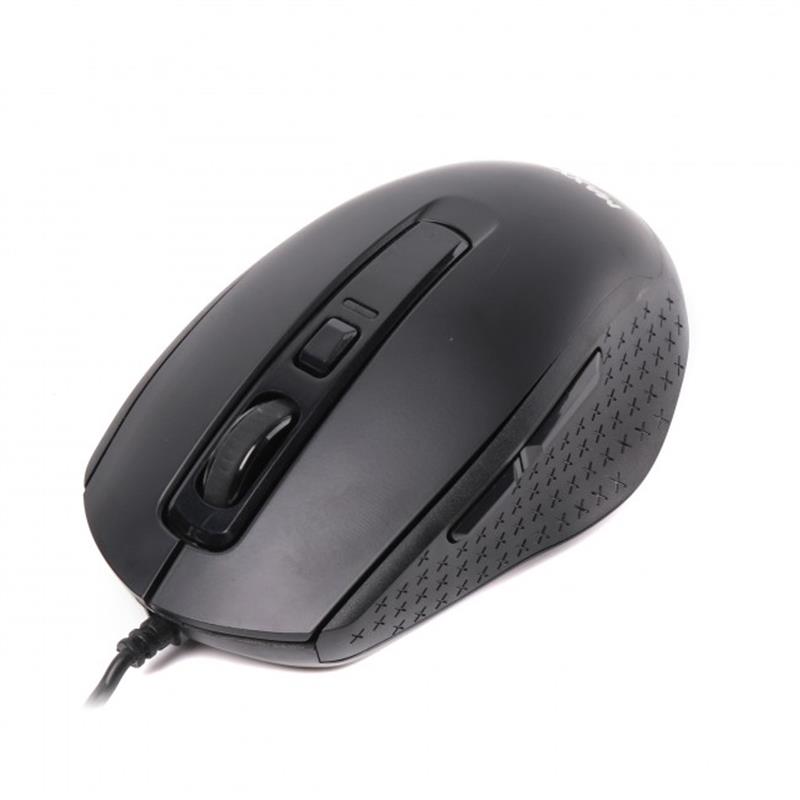 Комп'ютерна миша Maxxter Mc-335 Black USB, фото №1