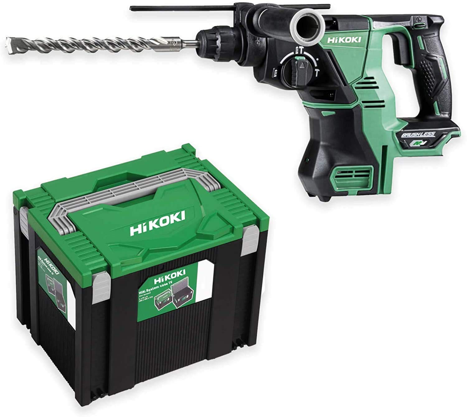 Акумуляторний Перфоратор HiKOKI DH36DPA 36 В 3 Дж SDS-plus, фото №1 Акумуляторний Перфоратор HiKOKI DH36DPA 36 В 3 Дж SDS-plus, фото №1