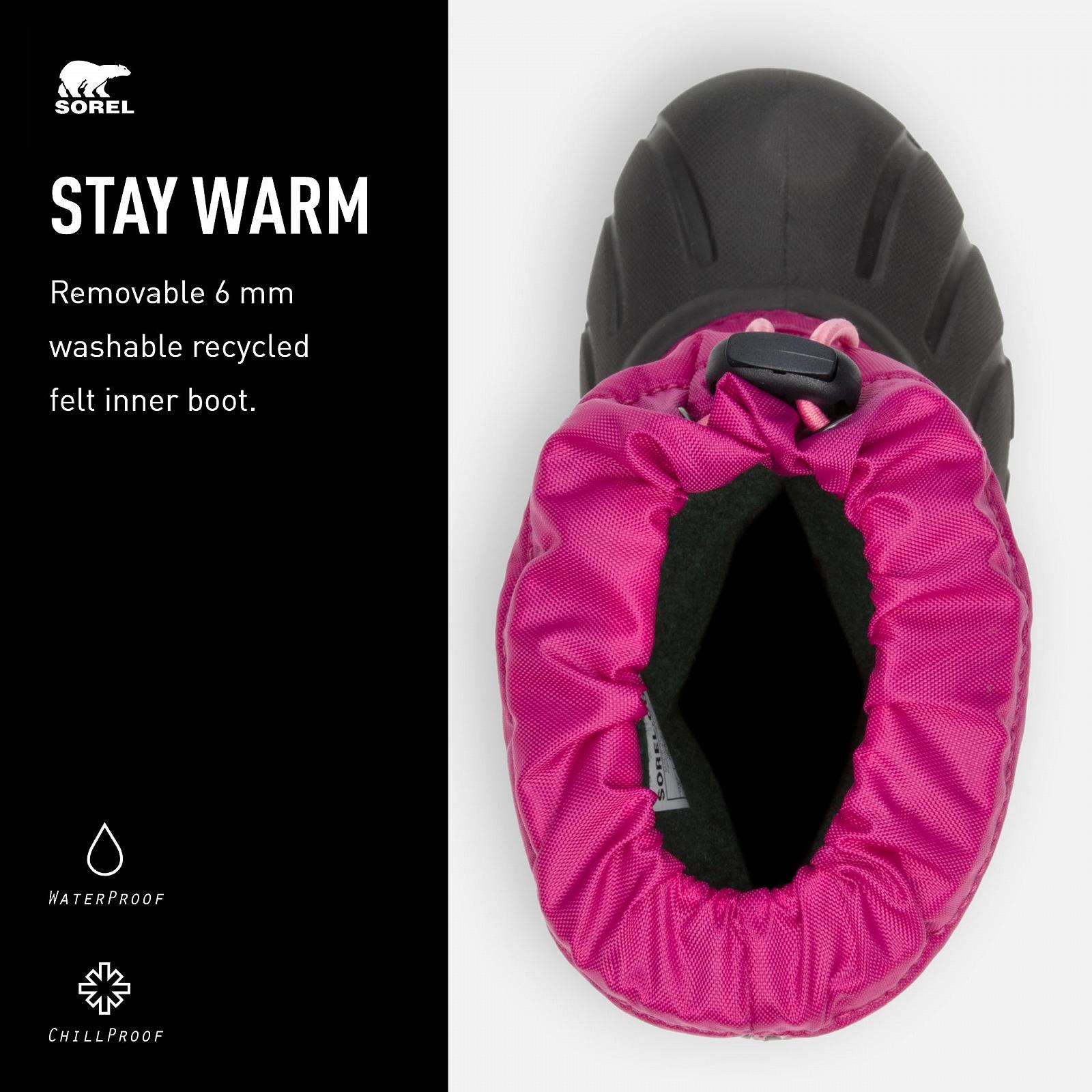 Ботинки Sorel Flurry Unisex Детские Зимние, фото №4