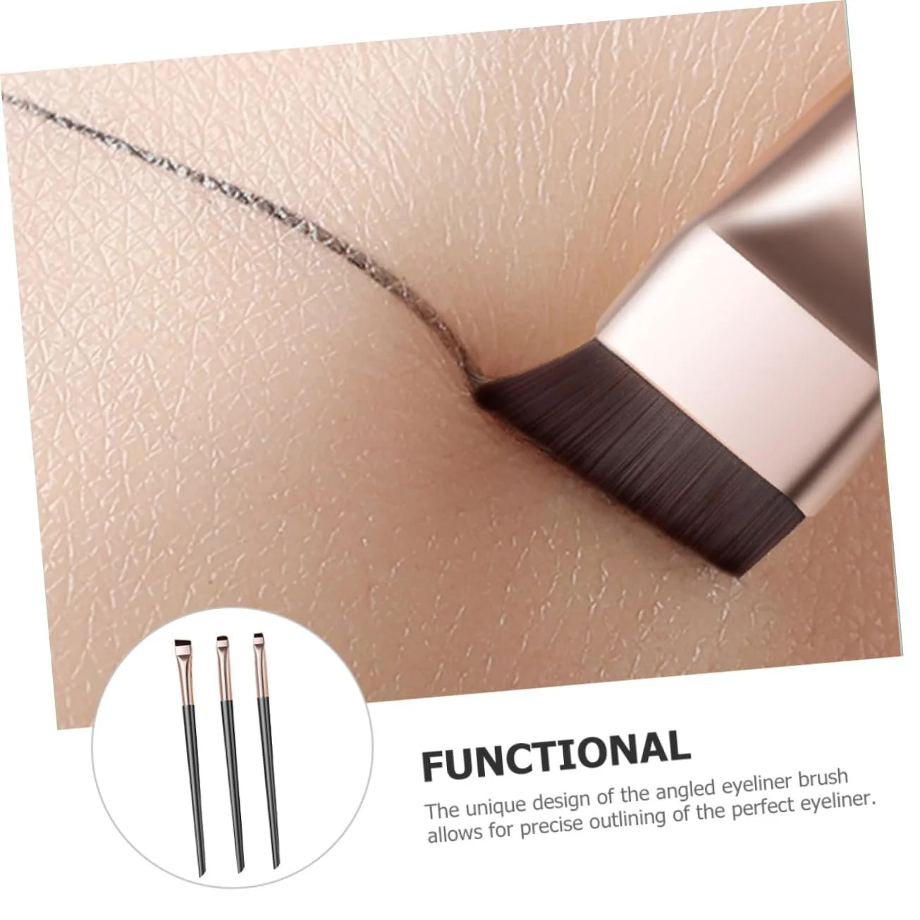 Набір пензлів для тіней SOESFOUFU для брів, фото №6