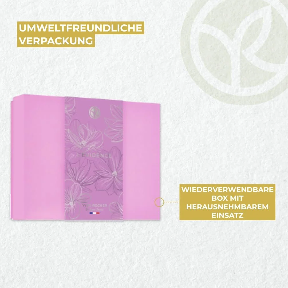 Набір Yves Rocher L'EVIDENCE для жінок: Парфумована вода 50 мл + Атомайзер 8 мл + Крем для рук 30 мл, фото №6