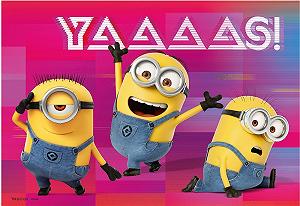 Пазл дитячий Ravensburger 07811 Agnes and the Minions 2 x 24 деталі synthetic.ua - Фото 1