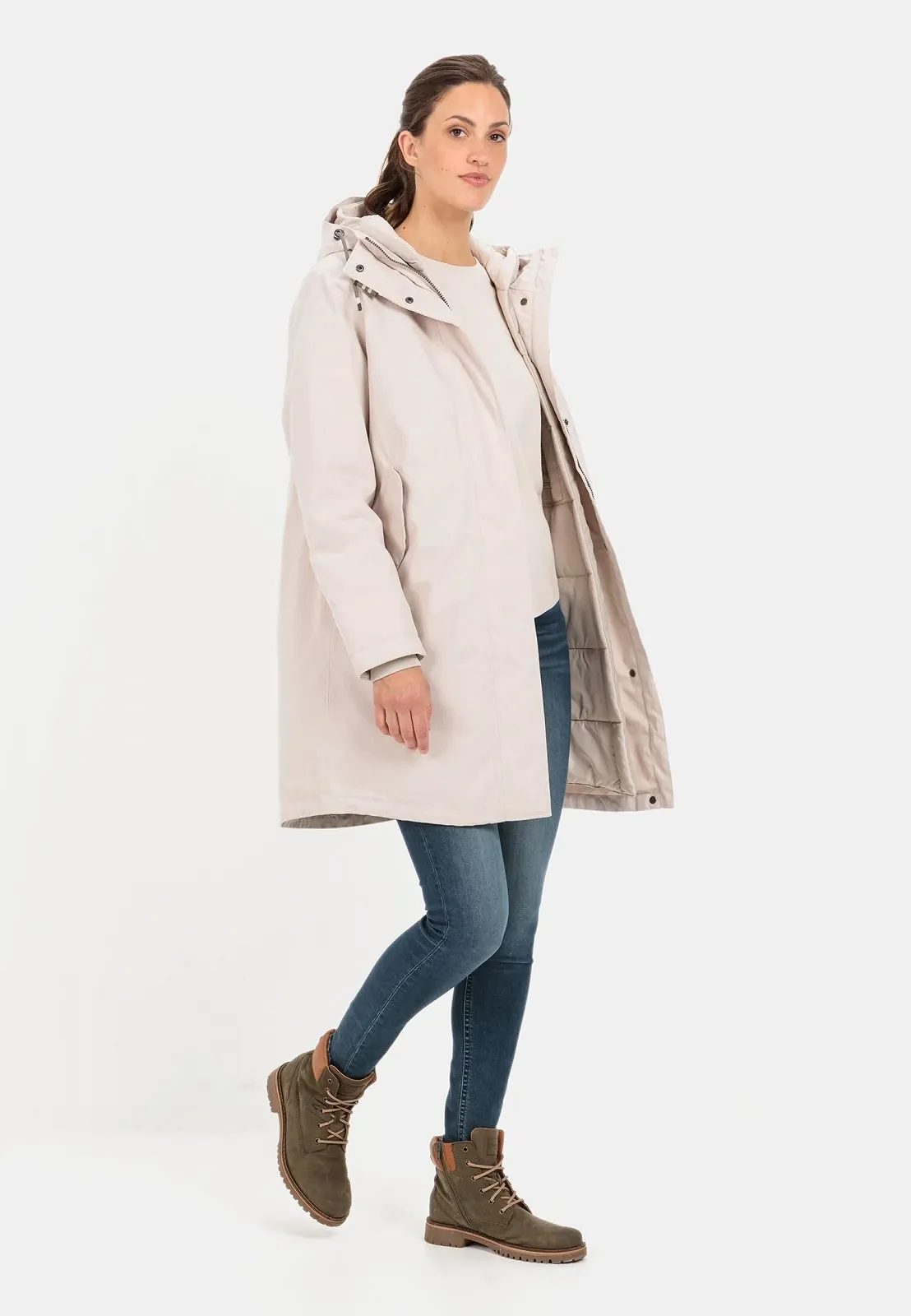 Пальто camel active Texxactive Жіноче Довге Бавовняне Пальто, фото №5 Пальто camel active Texxactive Жіноче Довге Бавовняне Пальто, фото №5