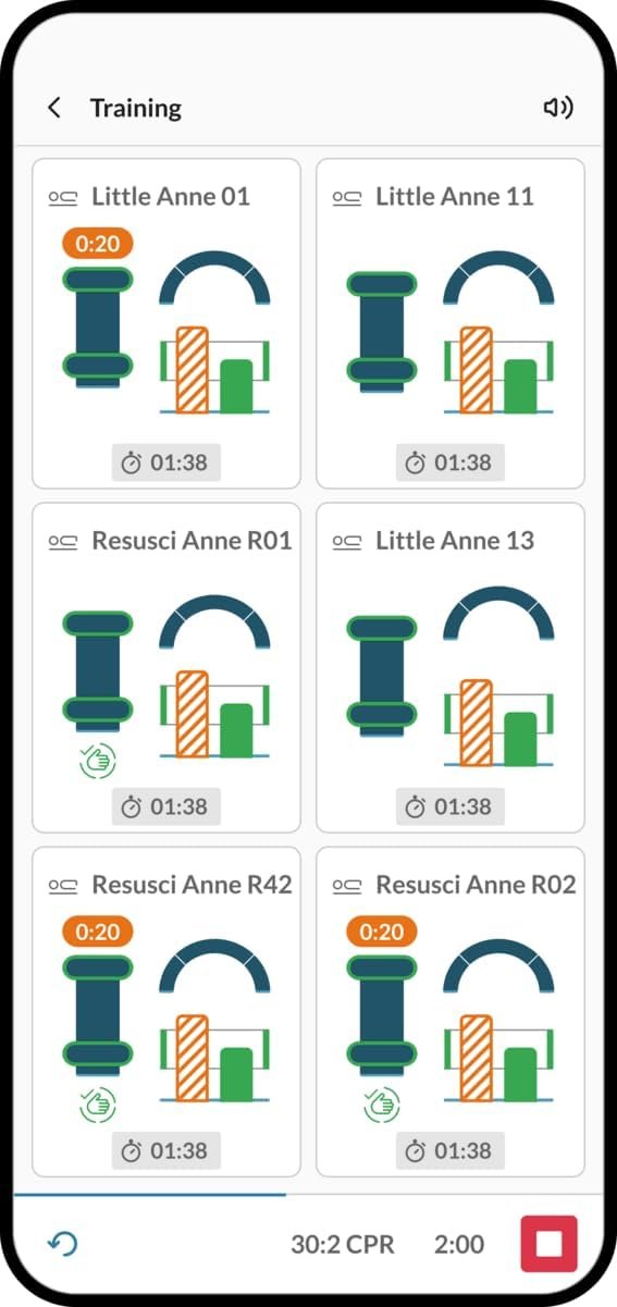 Манекен для тренировки сердечно-легочной реанимации Laerdal Little Anne QCPR Бежевый, фото №8