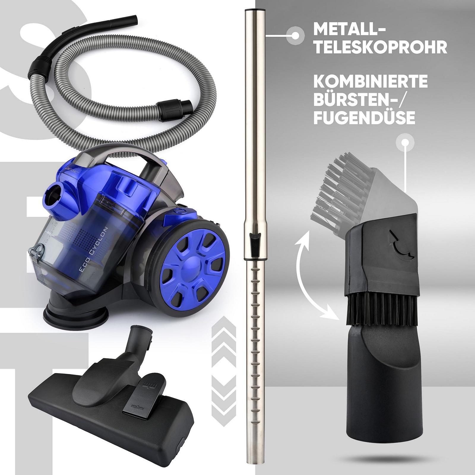 Пилосос Clatronic A BS 1308 700 Вт синій, фото №6 Пилосос Clatronic A BS 1308 700 Вт синій, фото №6