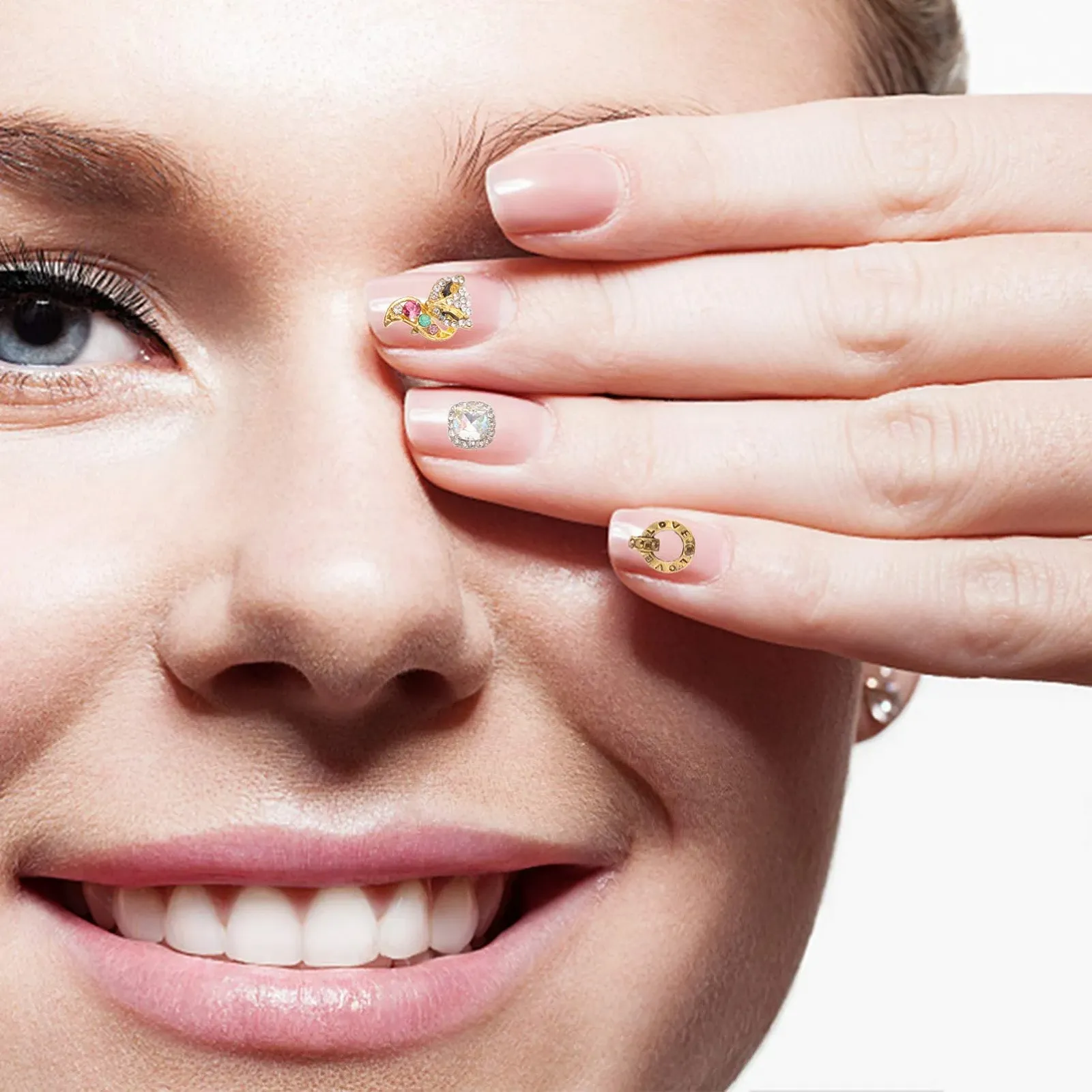 Украшение для ногтей Beavorty Стразы Камни Бриллиант 50 шт, фото №4