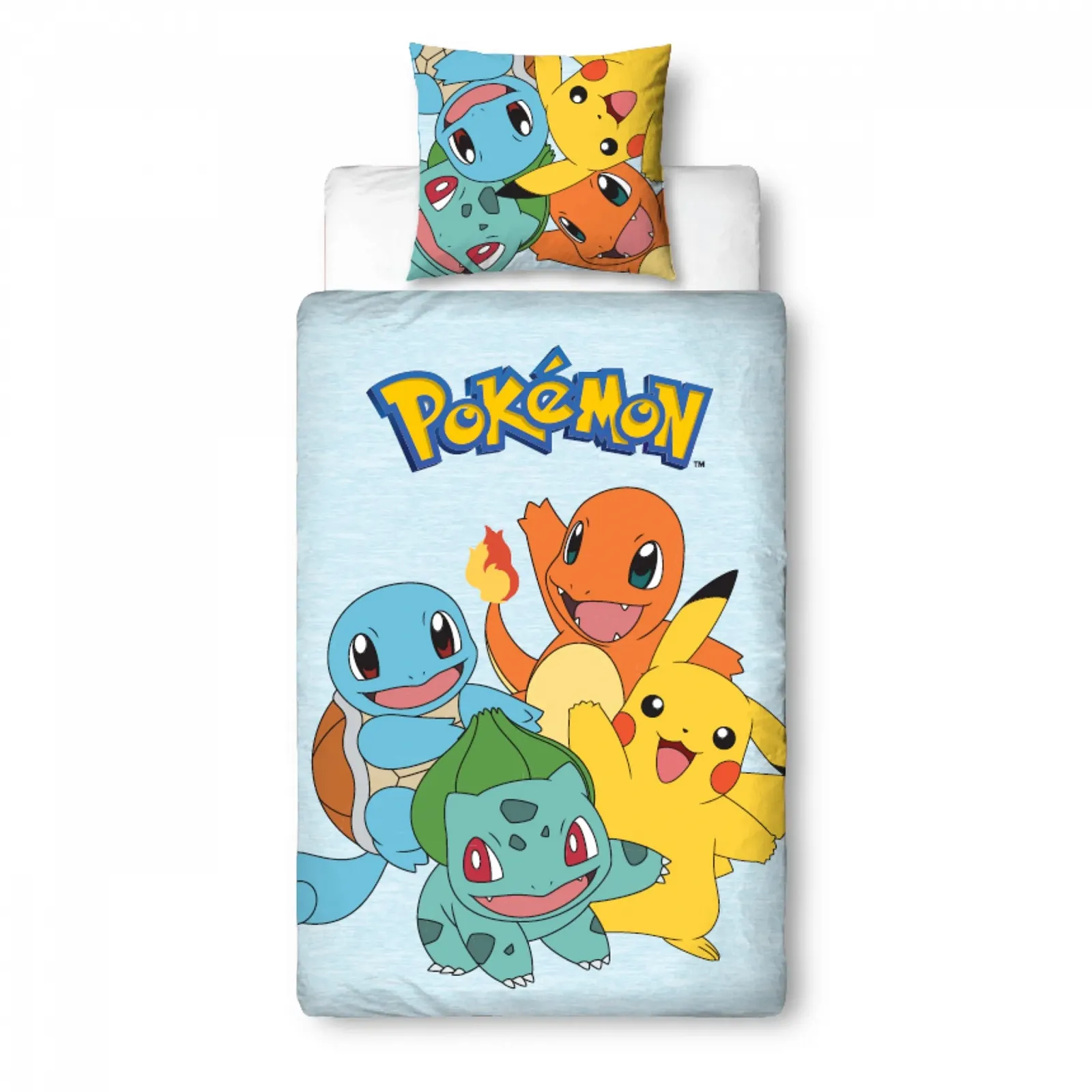 Постільна білизна Pokemon 135 x 200 см - Pikachu, фото №1