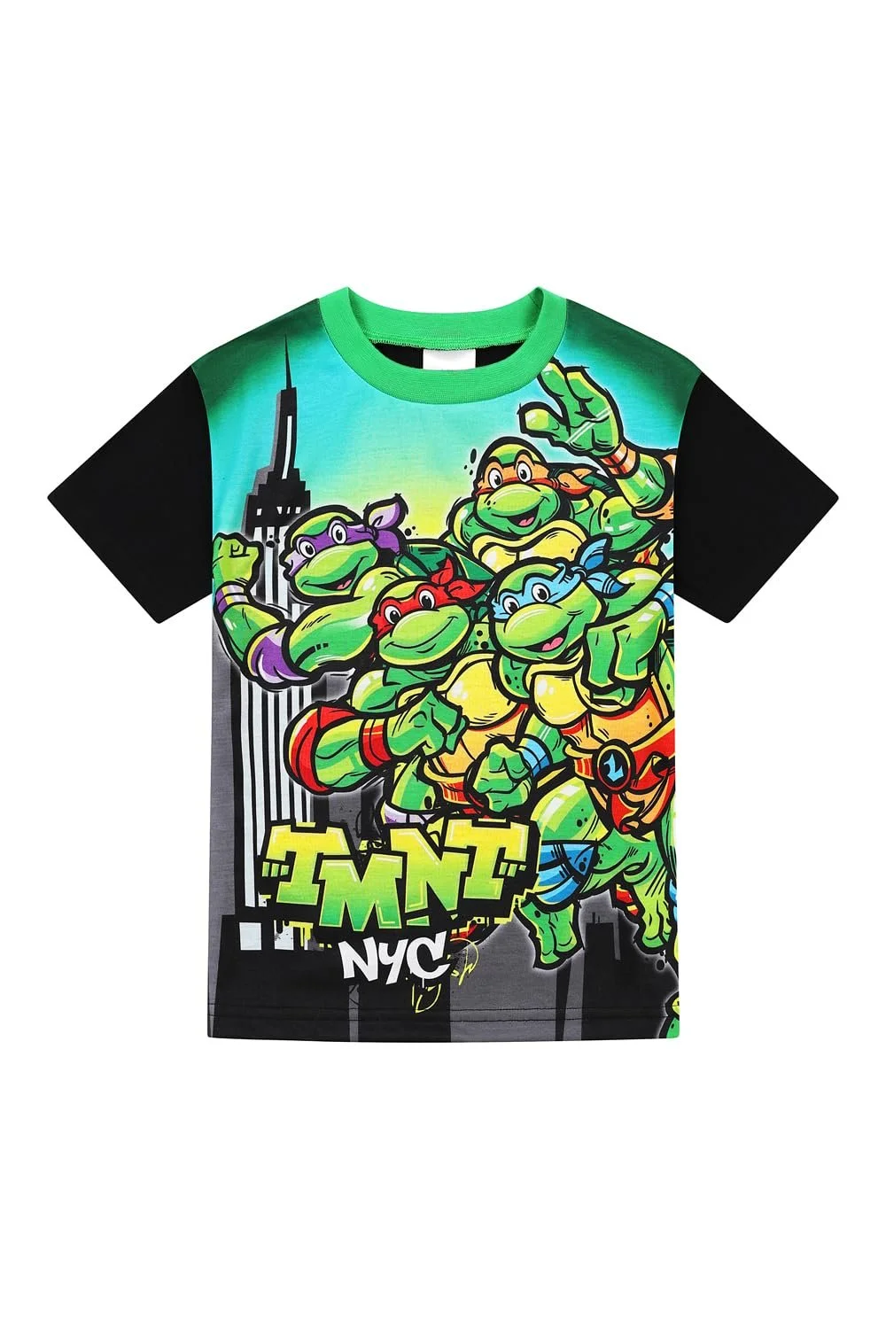 Комплект короткої піжами Teenage Mutant Ninja Turtles для хлопчиків та дівчаток, фото №3