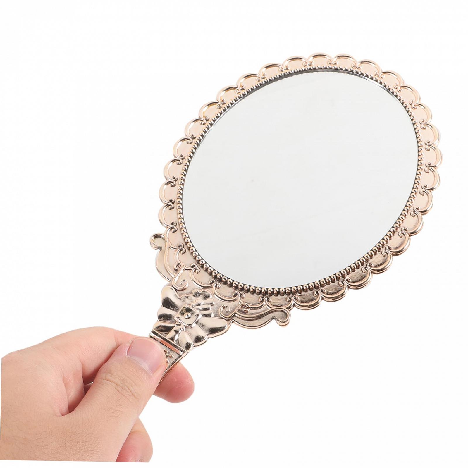 Дзеркало Angoily 6 STK ручне Spitze Schminkspiegel скло декоративне квіткове, фото №5