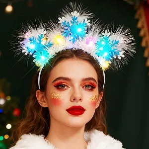 Обруч Zoestar Різдвяний, LED synthetic.ua - Фото 1