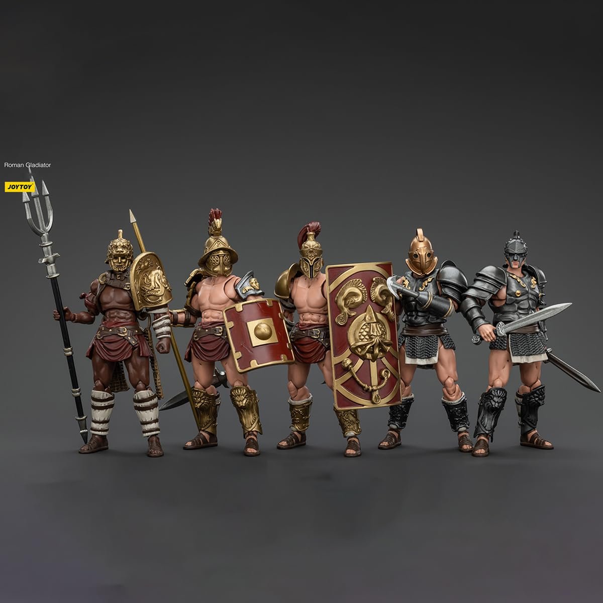 Фигурка Joytoy Strife 1/18 Римский гладиатор Retiarius Gladiator JT00713, фото №6