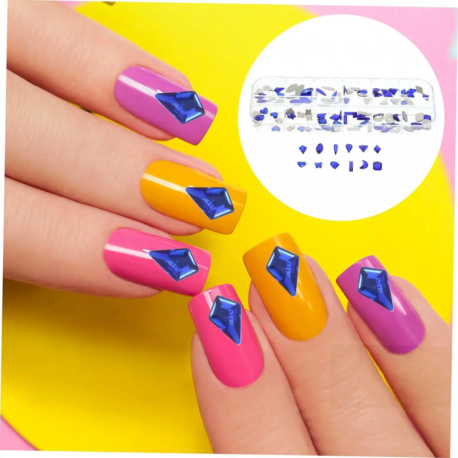 Стрази для нігтів TEHAUX Прикраса, фото №5