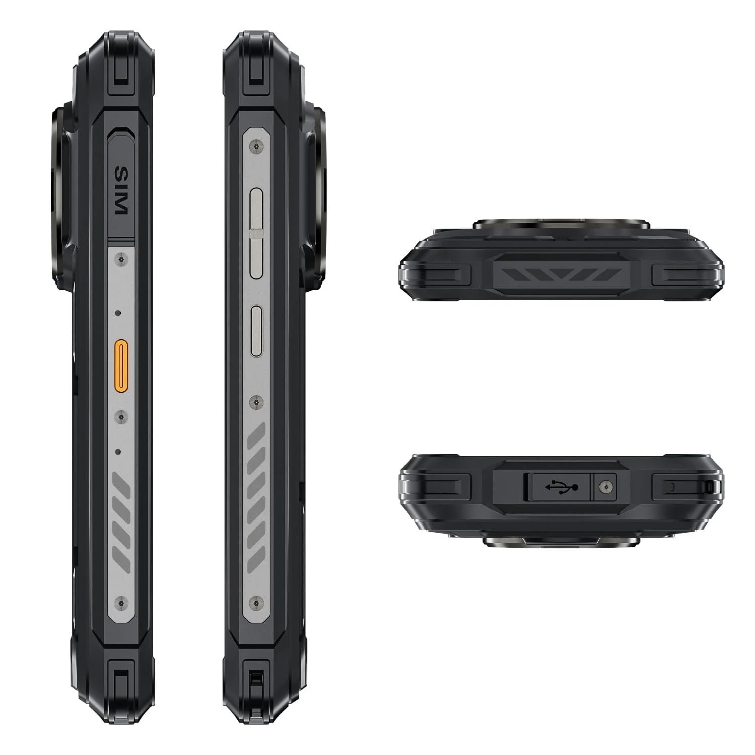 Смартфон CUBOT Kingkong Power 3 12 ГБ RAM 256 ГБ 6,72 дюйма FHD+ 120 Гц 100 Мп 10200 мАч Black, фото №5