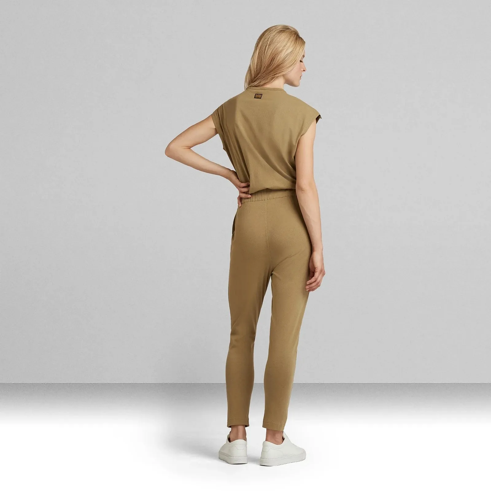 Жіночий комбінезон G-Star Snap Button Jumpsuit Fresh Army Green - XL, фото №3