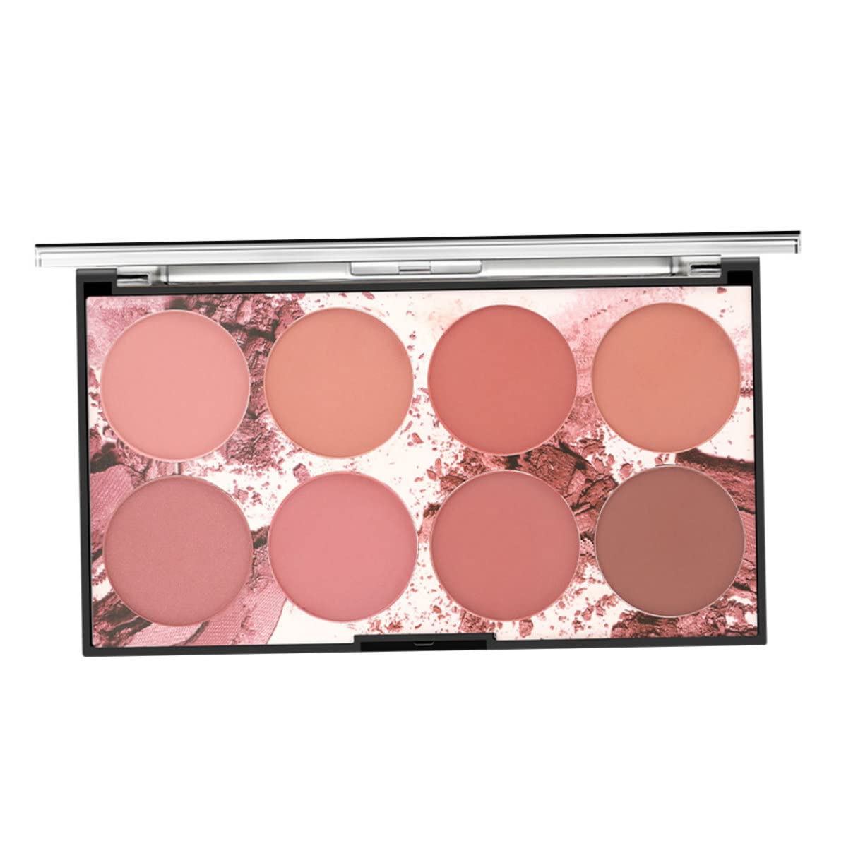 Палетка румян SunaOmni Miss Rose Makeup Blush Cream Face Powder с 8 оттенками 42 г, фото №1