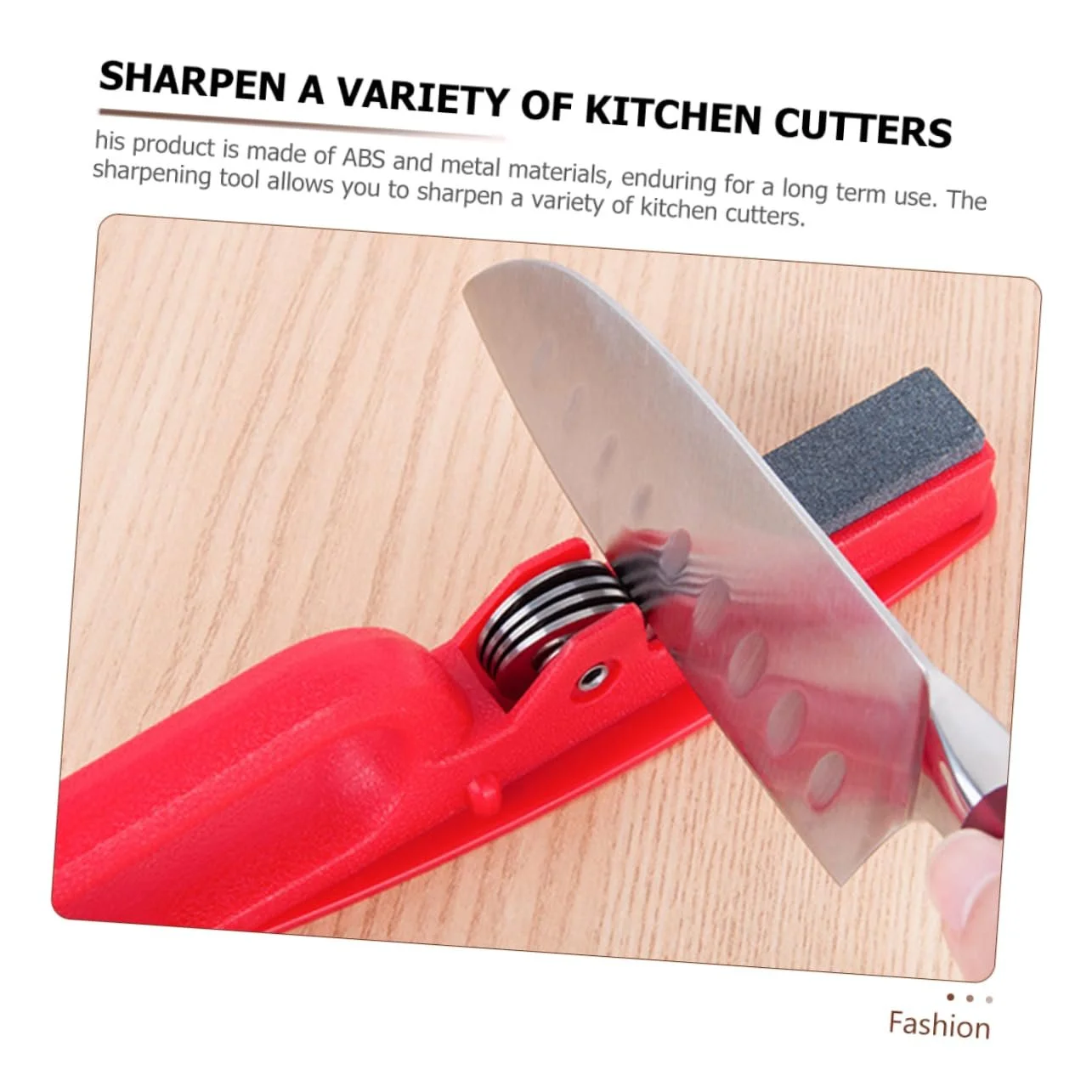 Точилка для кухонних ножів HANABASS ергономічна ручка ABS 2 штуки, фото №8