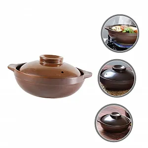 Каструля керамічна для рису та пасти з двома ручками Біла synthetic.ua - Фото 1