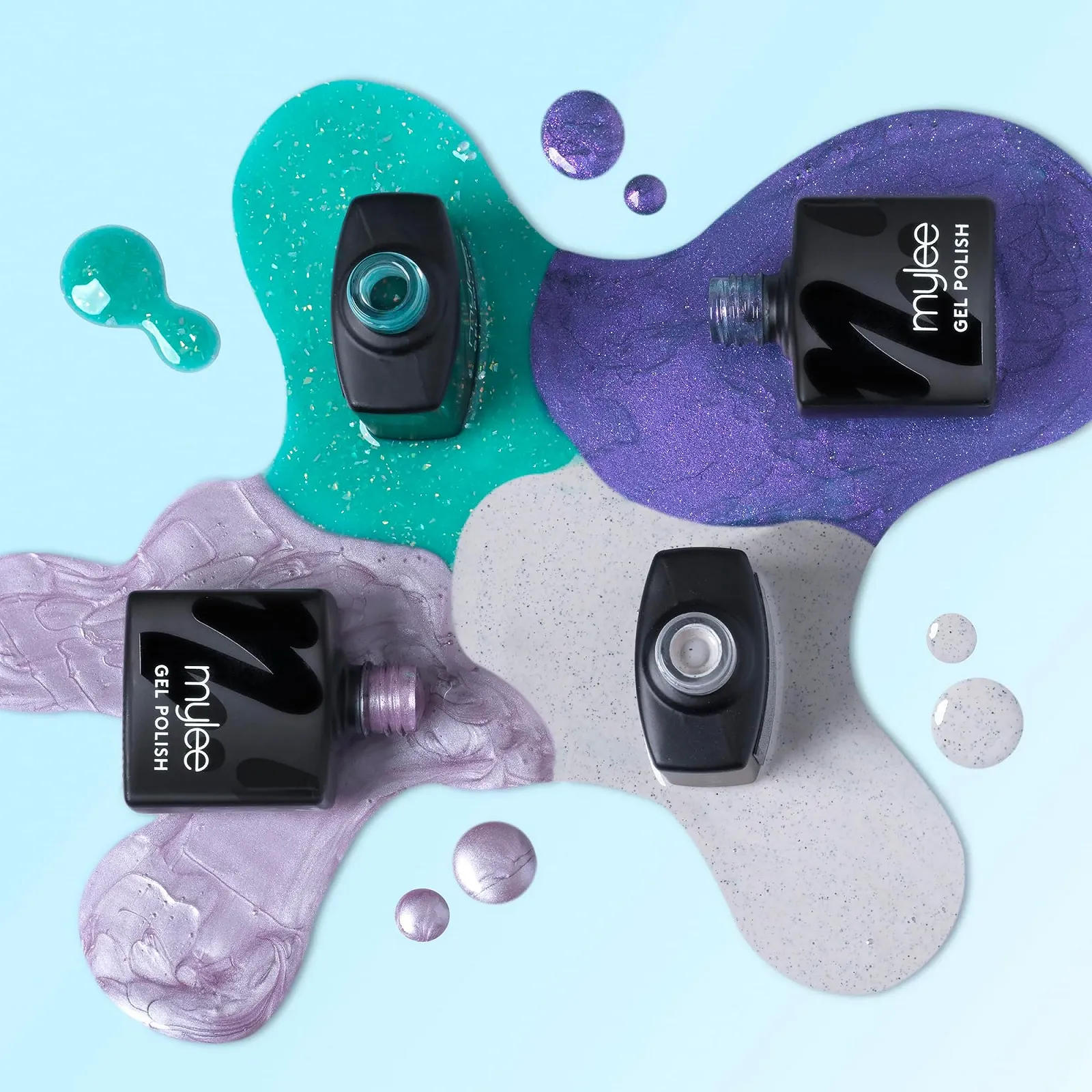 Гель-лак Mylee Набір Quad 4 x 8 мл Costal Cool Колекція Beach Bash Колір, фото №5