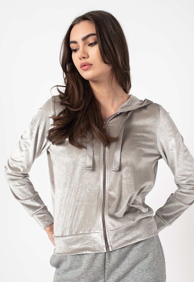 Джемпер ONLBILLY LS VELOUR HOODIE JRS 15240646 Ash ONLY Сірий XL, фото №1