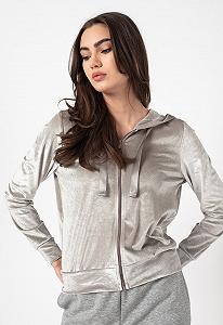 Джемпер ONLBILLY LS VELOUR HOODIE JRS 15240646 Ash ONLY Сірий XL - Фото 1