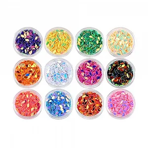 Стразы для ногтей Разные цвета 3 x 3 см, 1 шт - Фото 1