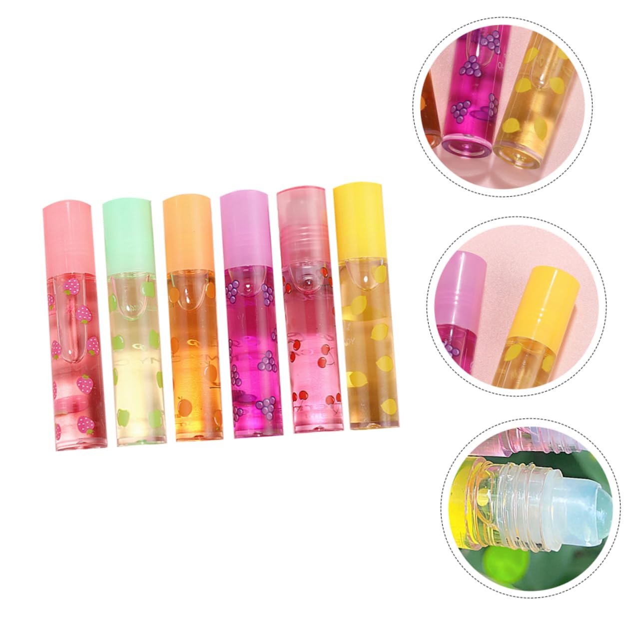 Помада Healvian Lip Balm Фрукты Набор 5 шт., фото №2