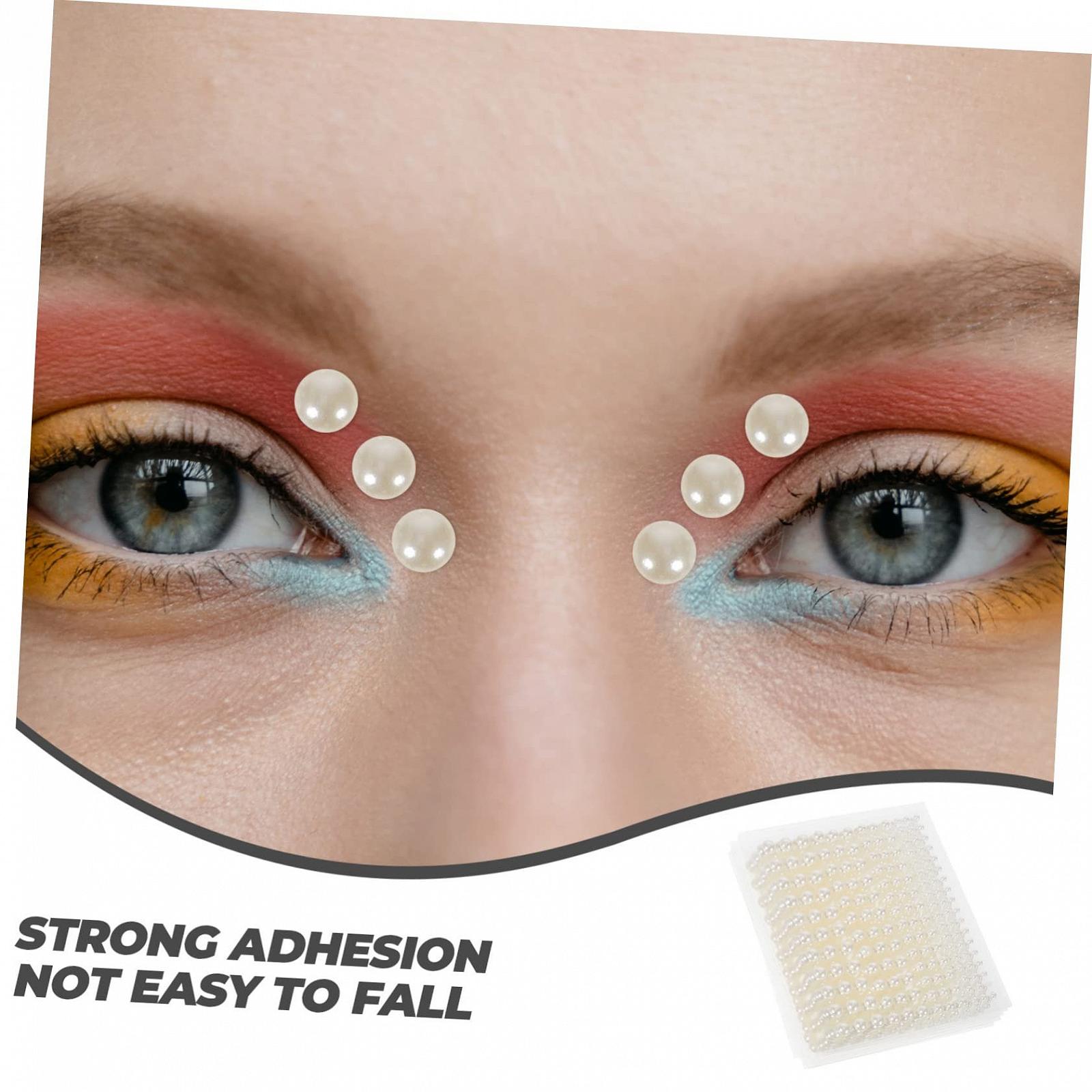 Жемчуг Самоклеящийся NUOBESTY 10 листов Бежевый, фото №4