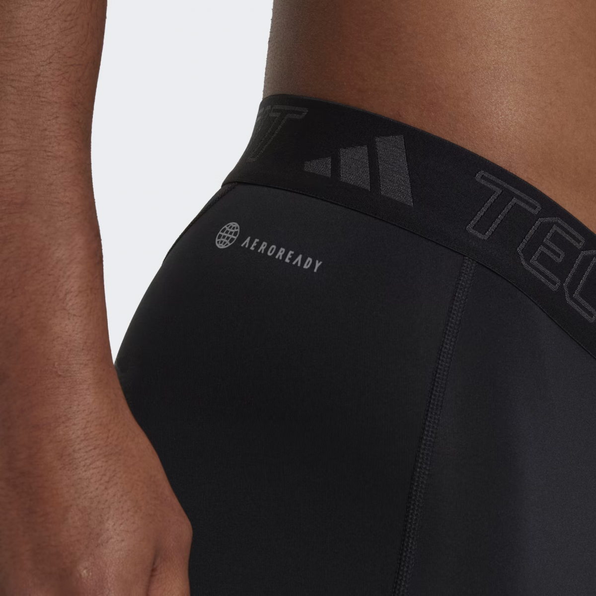 Лосины Adidas TECHFIT TRAINING HJ9921 Черный S, фото №4