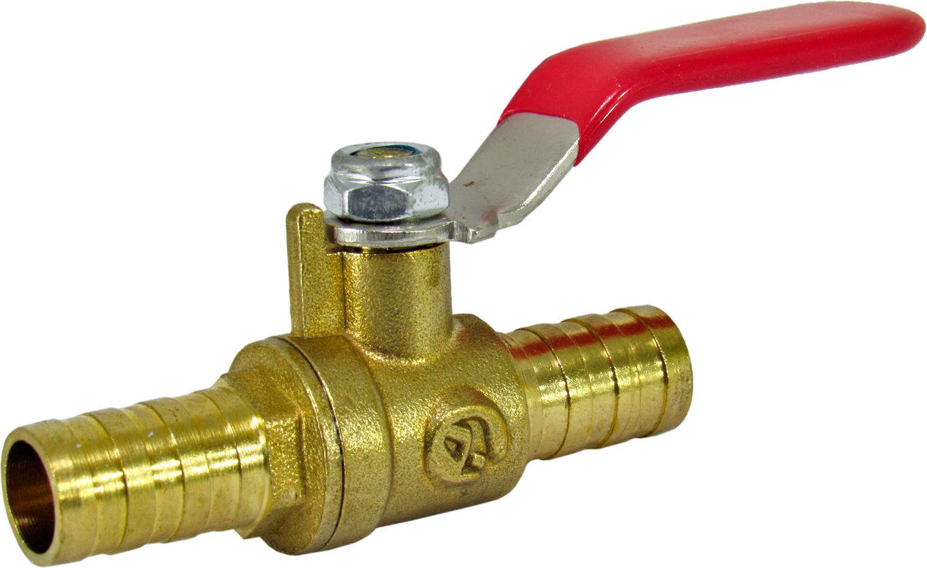 Кран шаровий повітряний на шланг 12мм Intertool PT-1896, фото №1