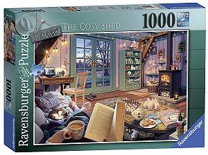 Купить Пазл Ravensburger My Haven No. 6 The Cosy Shed 1000 элементов - Фото 1 Пазл Ravensburger My Haven No. 6 The Cosy Shed 1000 элементов - Фото 1