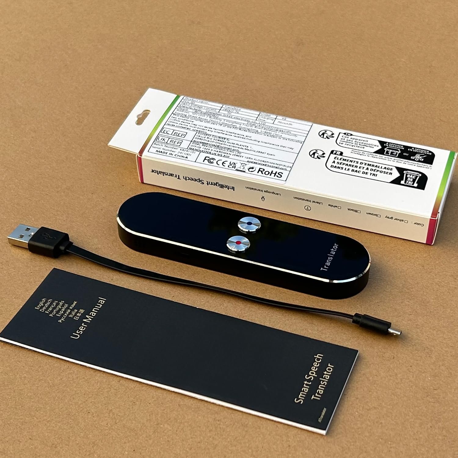 Устройство голосового перевода, портативное двустороннее, фото №2 Устройство голосового перевода, портативное двустороннее, фото №2