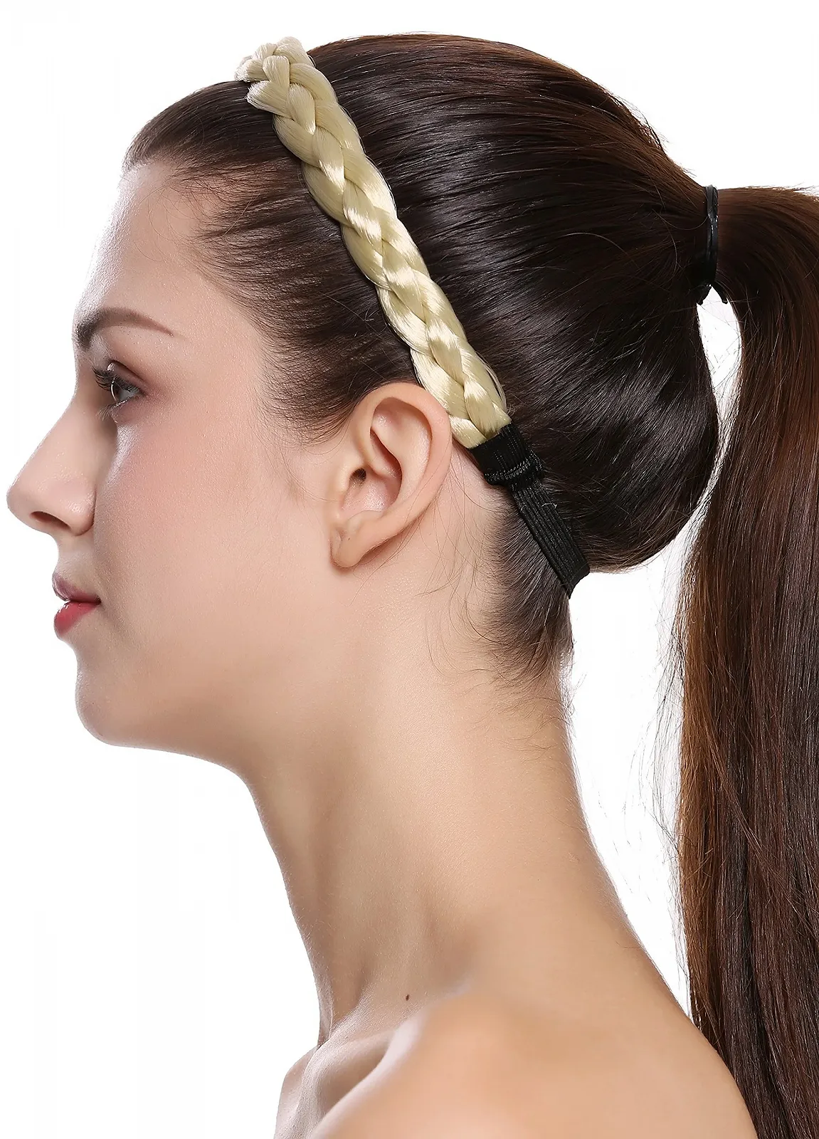 Пов'язка для волосся WIG ME UP Плетіння CXT-006-320, фото №3 Пов'язка для волосся WIG ME UP Плетіння CXT-006-320, фото №3