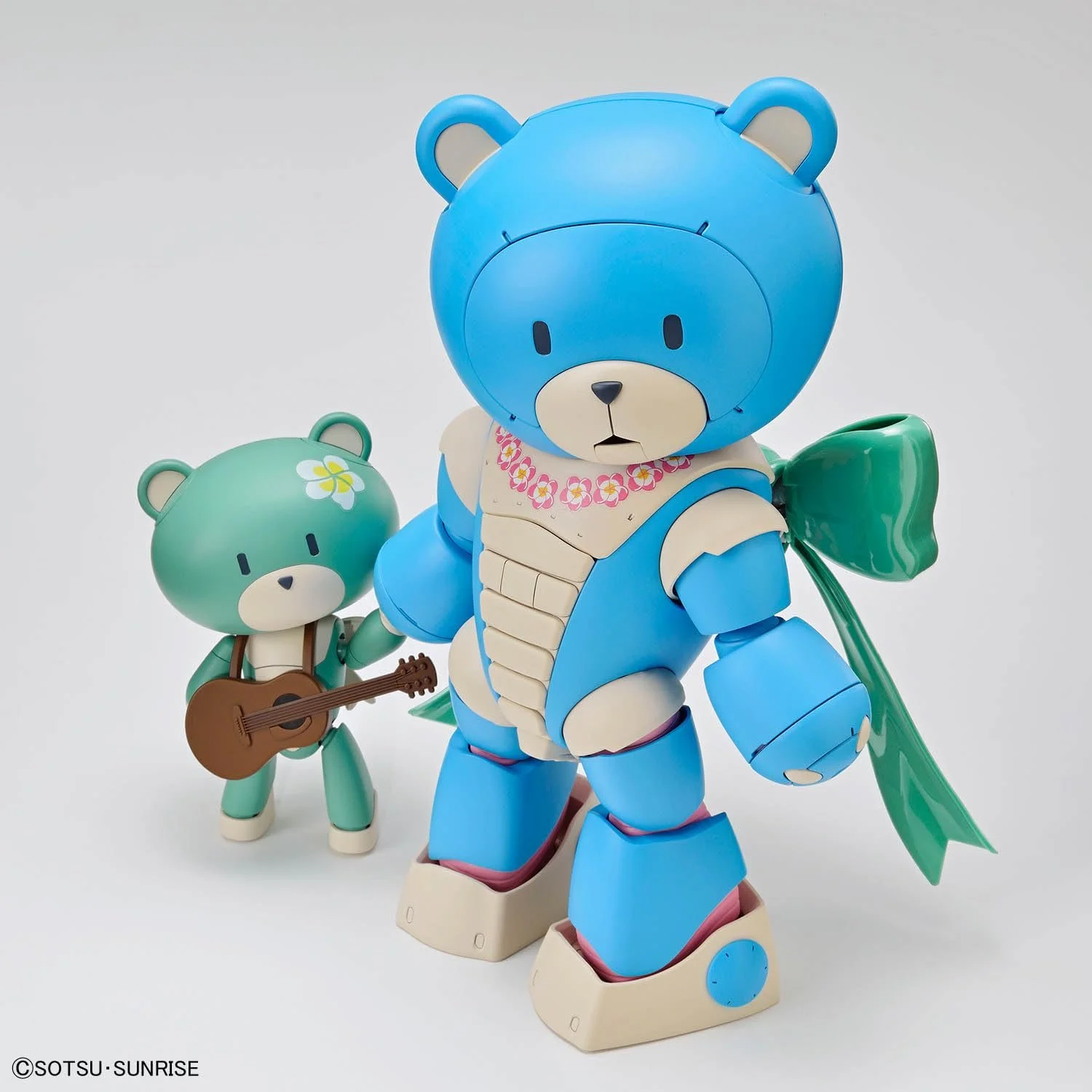 Набор для моделирования Bandai Hobby Gundam Gunpla HG 1/144 09 Bearguy Ohana & Aloharo Set 13 см, фото №2