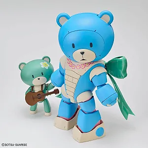 Набор для моделирования Bandai Hobby Gundam Gunpla HG 1/144 09 Bearguy Ohana & Aloharo Set 13 см synthetic.ua - Фото 1