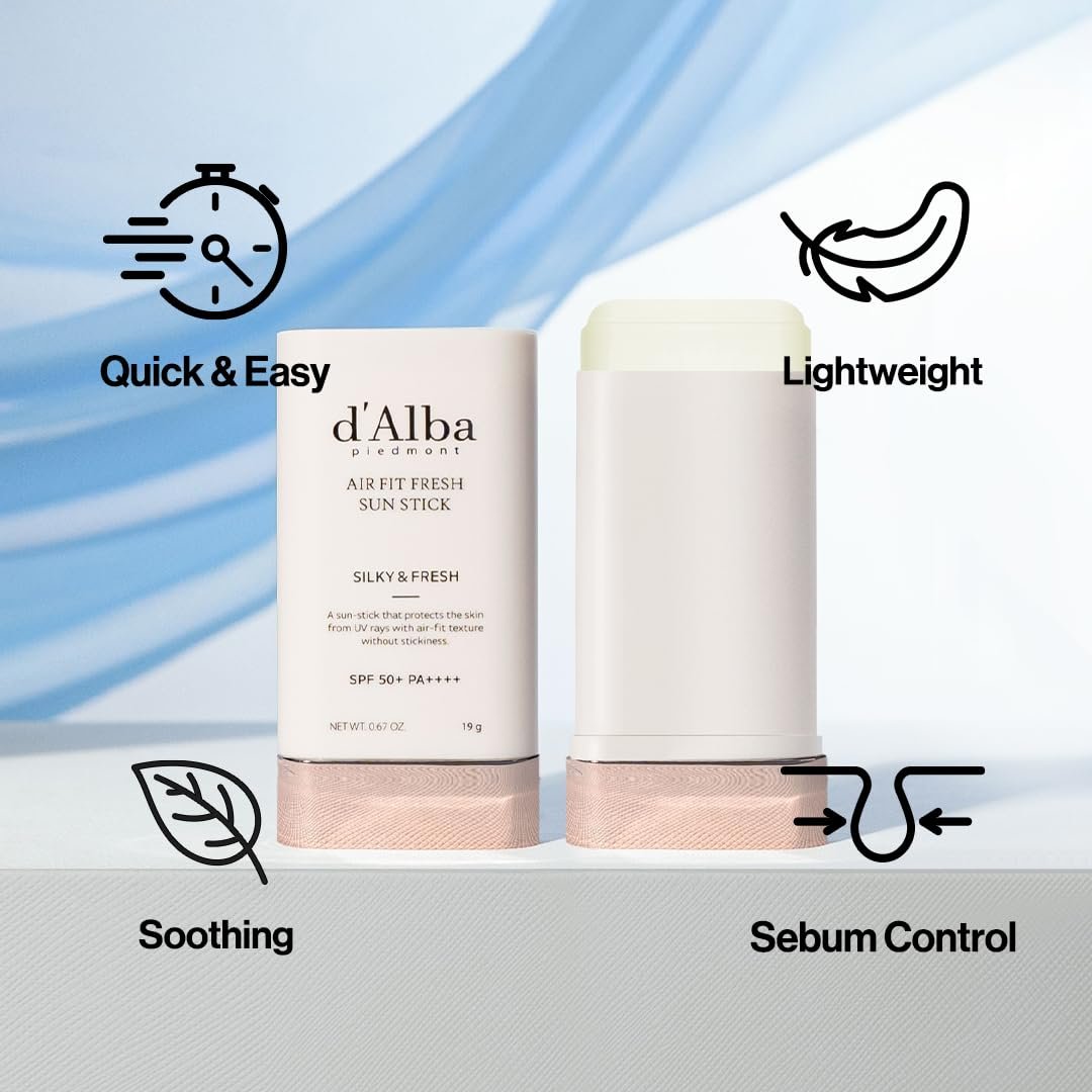 Стик d'Alba Air Fit Fresh SPF50+PA++++, веганський, 19 г, фото №4