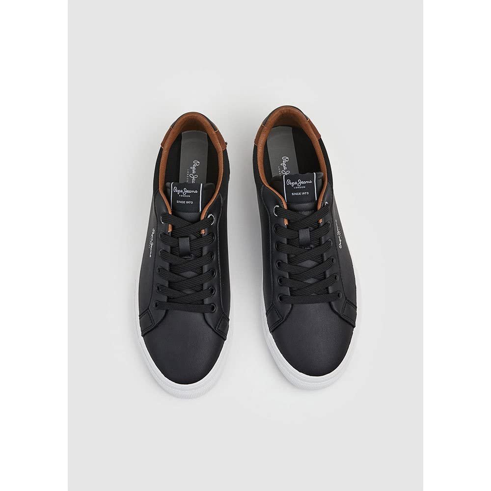 Кроссовки Pepe Jeans Court De Kenton кожаные синие, фото №4