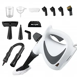 Парова швабра 12 аксесуарів 3.2 bar Електрична Універсальна - Фото 1