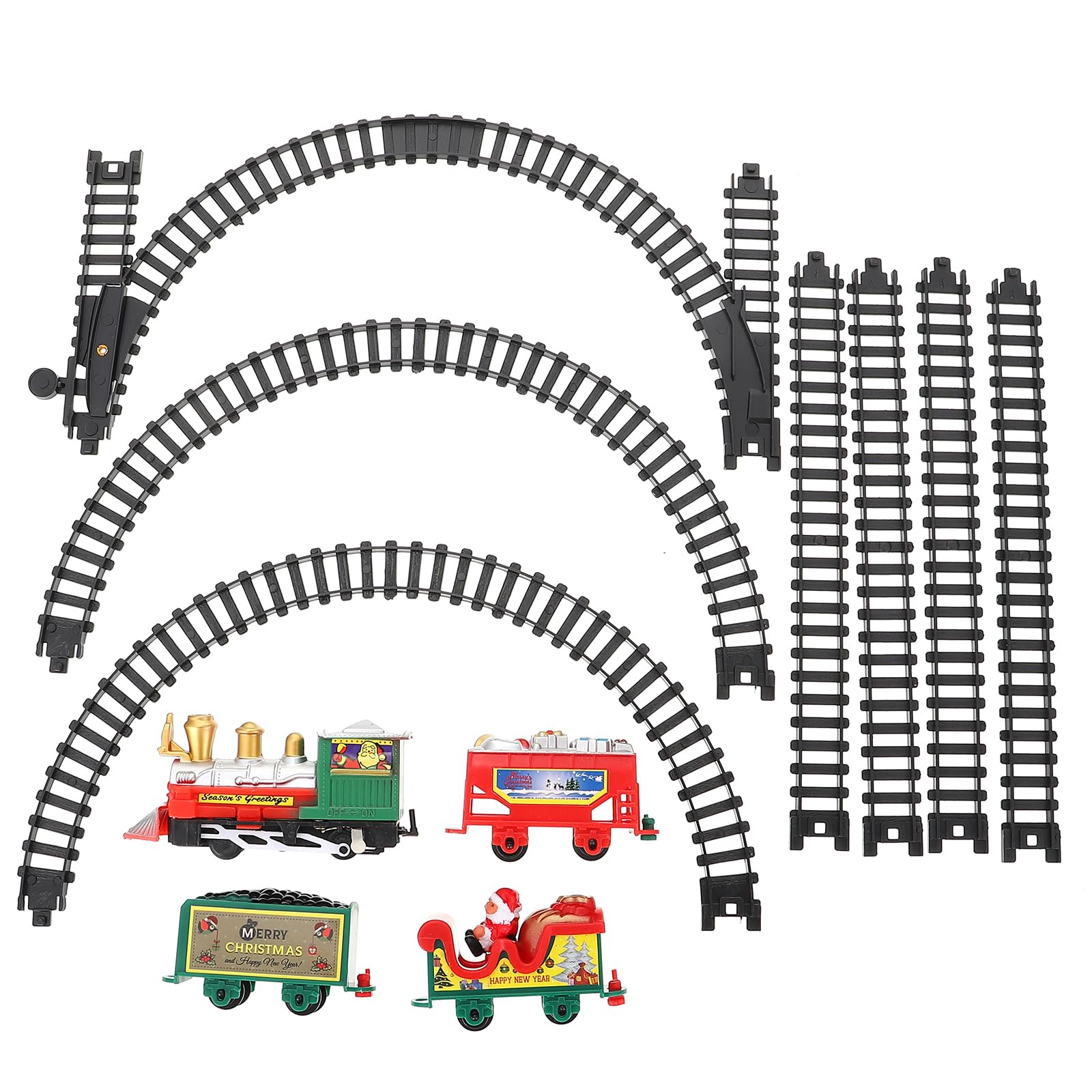Іграшка Toddmomy Mini Train Electric Railway Toy with Music and Light, фото №1