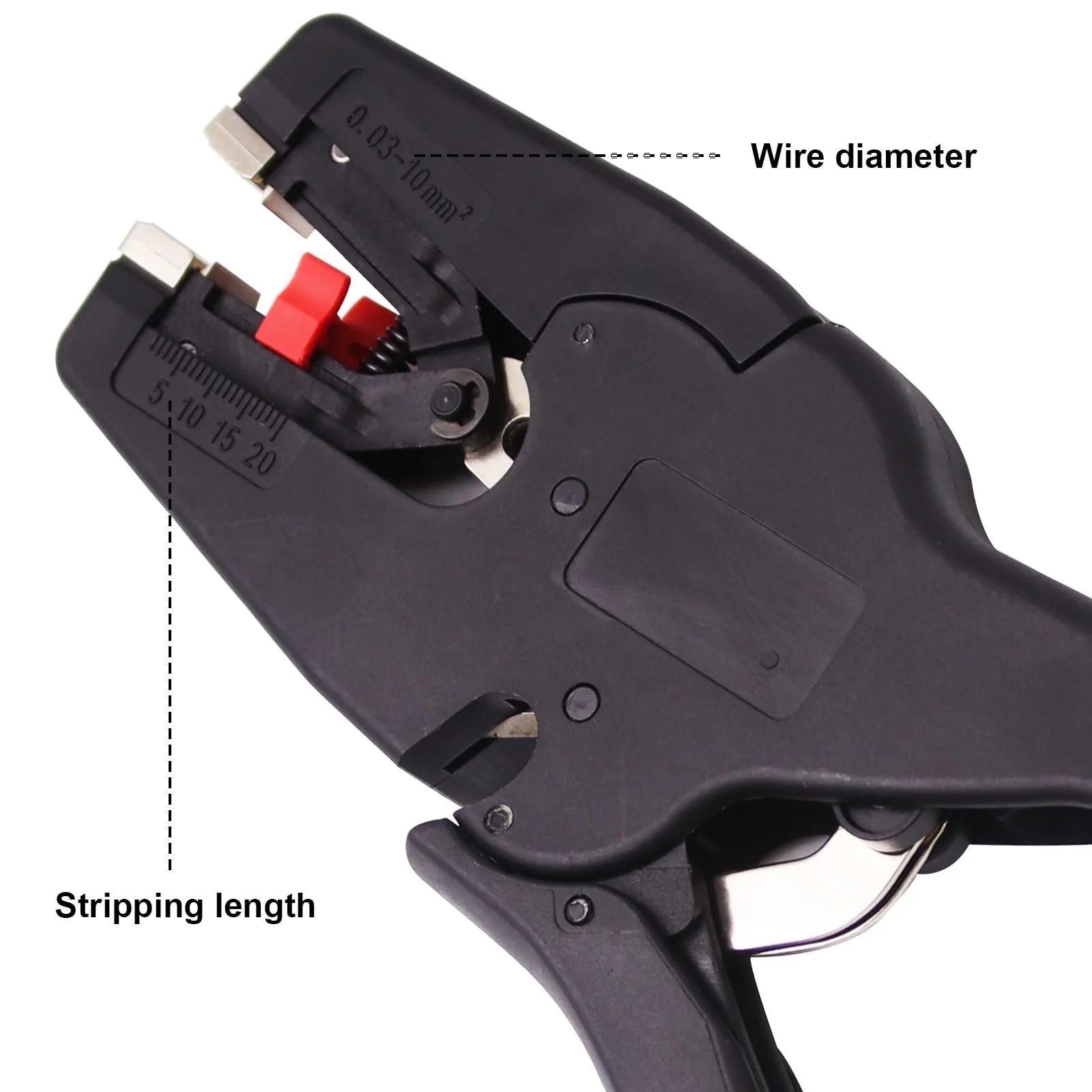 Стриппер автоматический 2-в-1 Саморегулирующийся 0.03-10 мм² Черный, фото №7