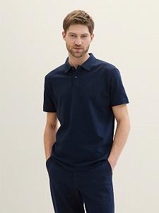 Поло Tom Tailor Basic 1031006ХХ10302 Темно-синий L - Фото 1