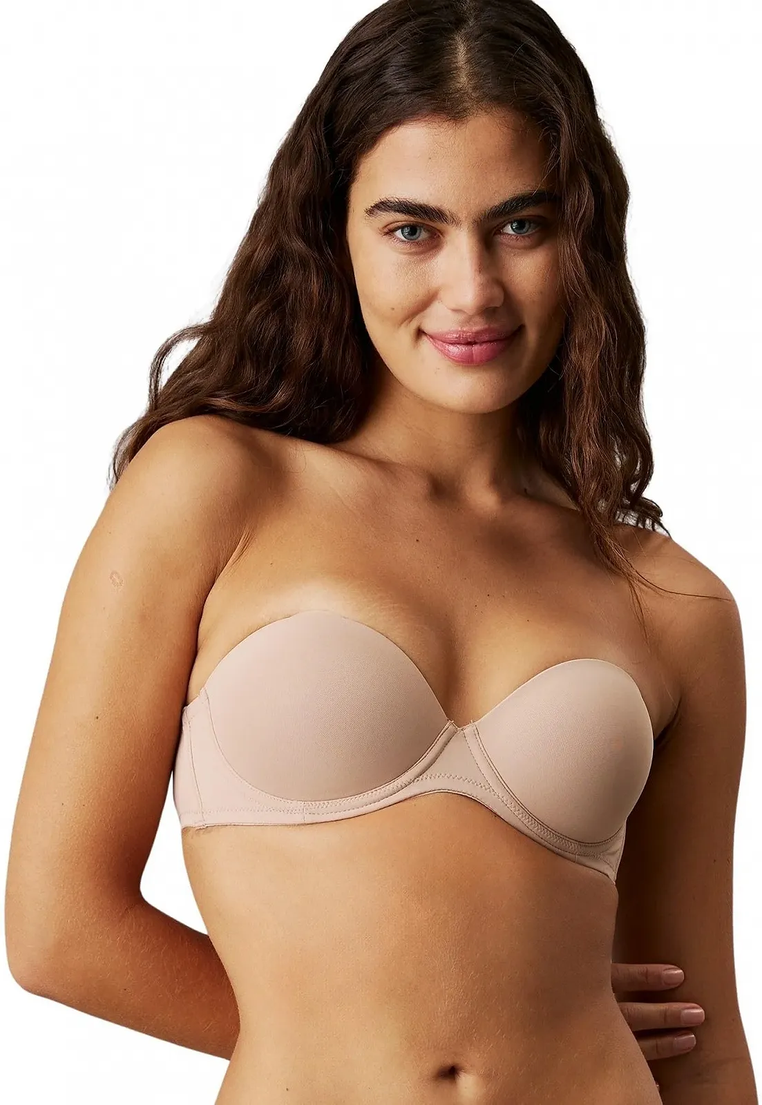 Бюстгальтер Calvin Klein 0000f2660e без бретелей пуш-ап 1 шт. в упаковці, фото №1