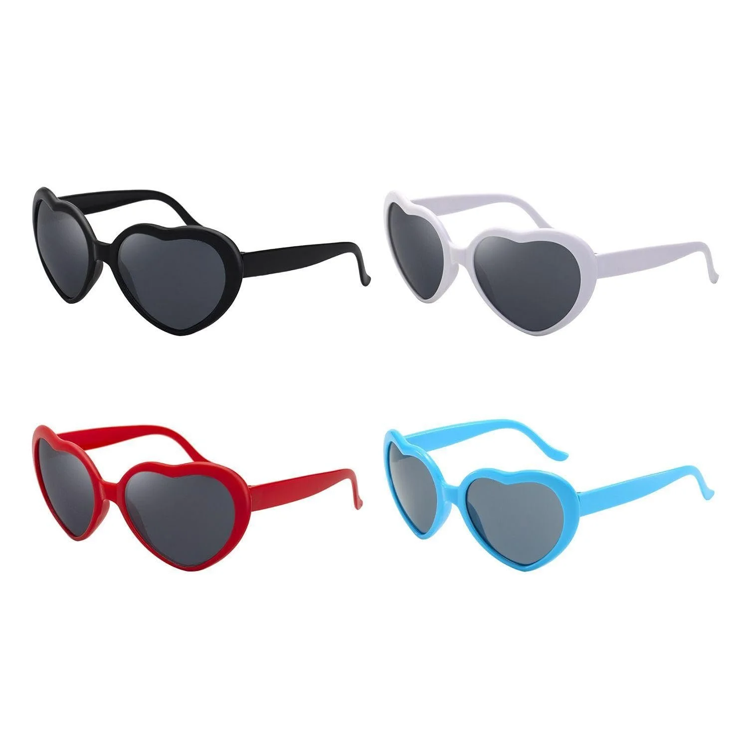 Сонцезахисні окуляри CHSZSH У формі серця Ретро Жіночі Для активного відпочинку Пляжні З червоним серцем Чорний, фото №1 Сонцезахисні окуляри CHSZSH У формі серця Ретро Жіночі Для активного відпочинку Пляжні З червоним серцем Чорний, фото №1