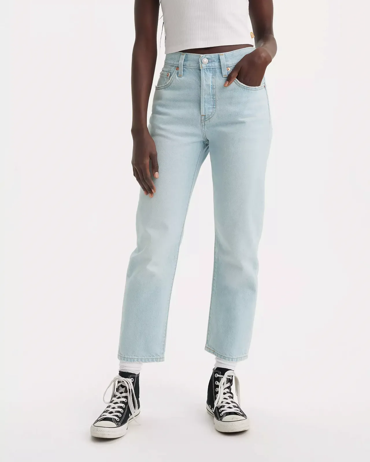 Жіночі джинси Levis - 501 Crop Lightweight Make Memorable Lt - Womens - 31, фото №2 Жіночі джинси Levis - 501 Crop Lightweight Make Memorable Lt - Womens - 31, фото №2