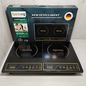 Электроплита индукционная Rainberg RB-817 4200W - Фото 1