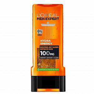 Гель для душа L'Oréal Paris Men Expert Hydra Energy с таурином и мятой 2 x 300 мл - Фото 1