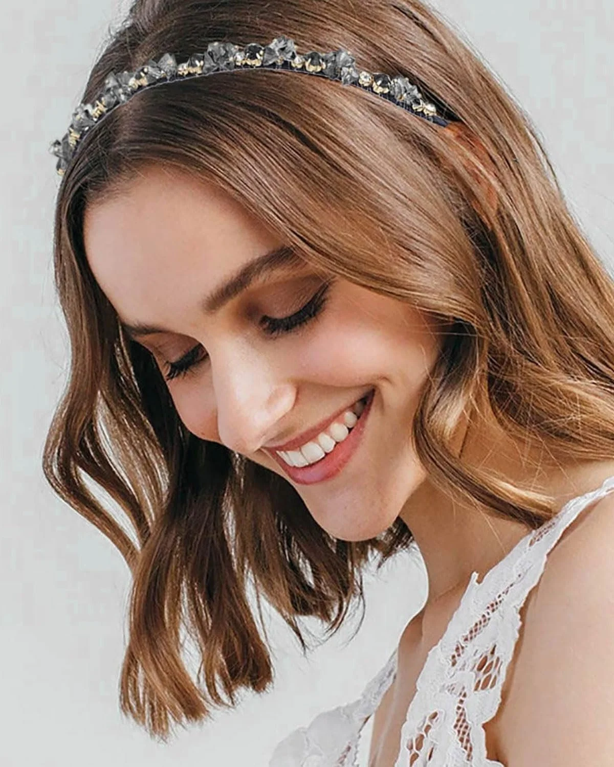 Обруч для волосся з Rhinestone для жінок, фото №4