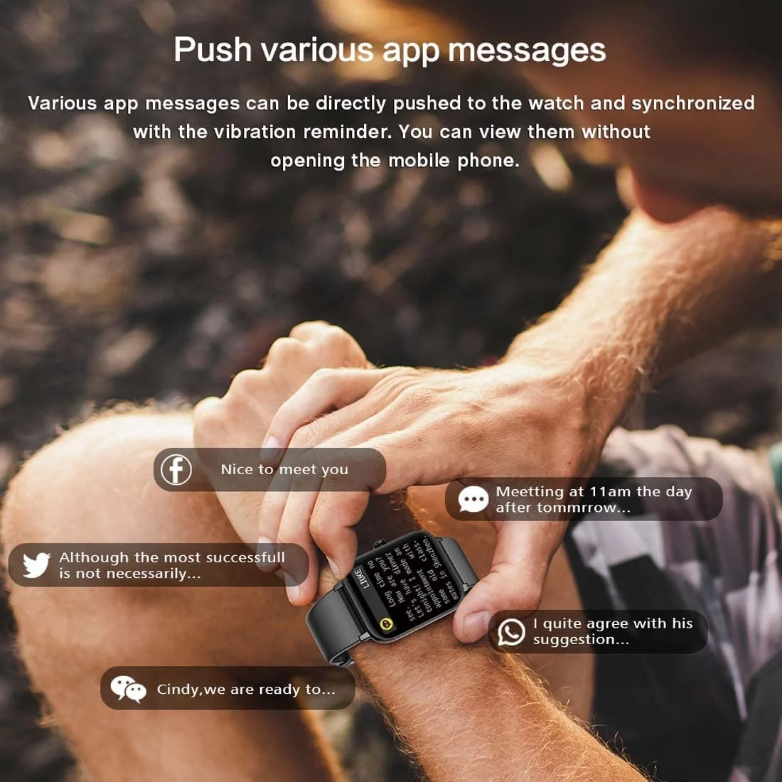 Смарт-годинник RollsTimi Жіночий для Android, фото №5