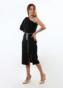 Платье inDresser L Черный (IN-0290В057А-Black) synthetic.ua - Фото 1