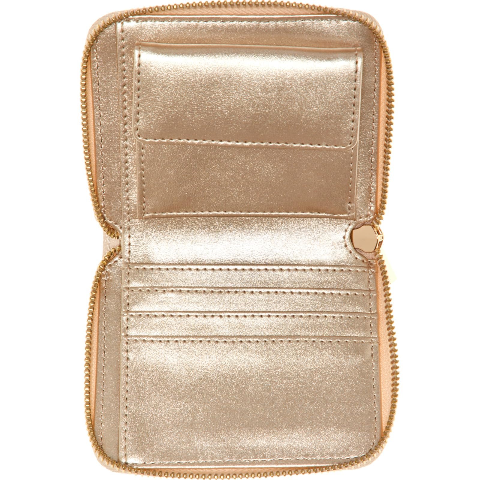 Женский кошелек Guess - Malva SLG Small Zip Around Бежевый, фото №3